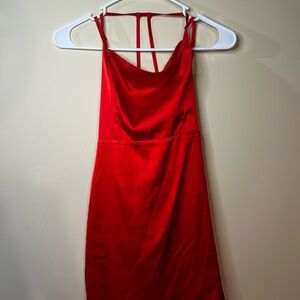 Forever 21 Scarlet Strappy Dress